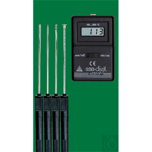 Elektron. Digital Therm., ad 20 th, -50...+300 Auflösung 0,1°C von -50°C bis...